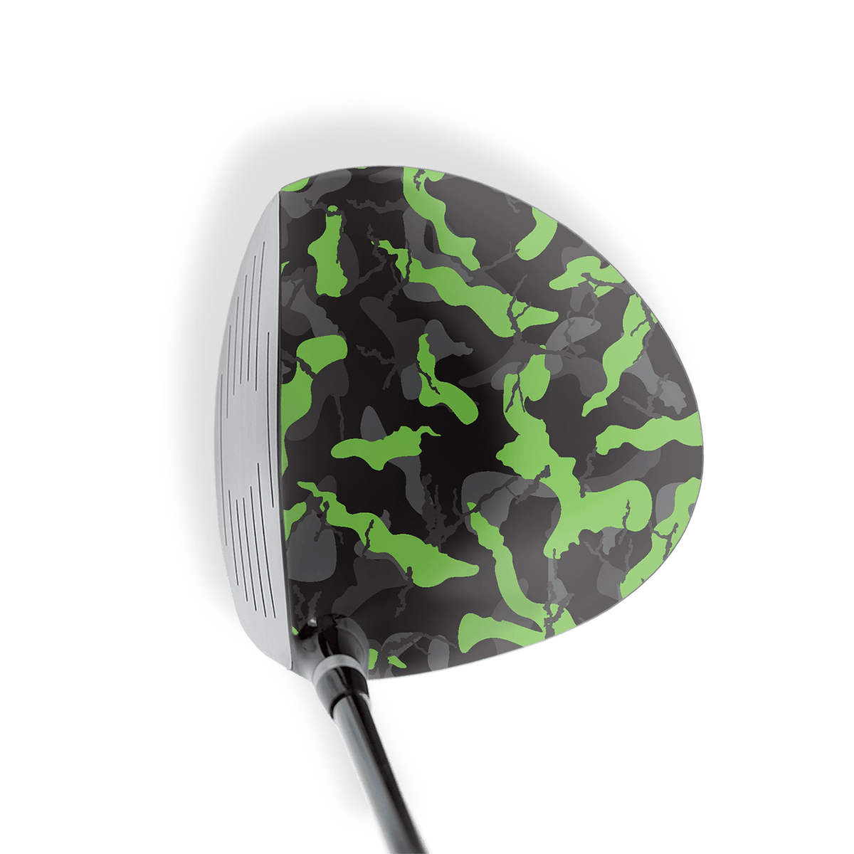 Driver Right Handed Ragged Metro Green Vinyl Wrap Skin