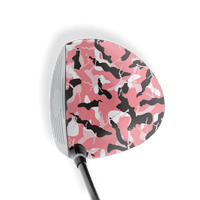 Driver Right Handed Ragged Pink Vinyl Wrap Skin