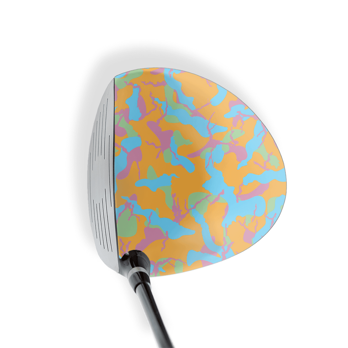 Driver Right Handed Ragged Sherbert Vinyl Wrap Skin