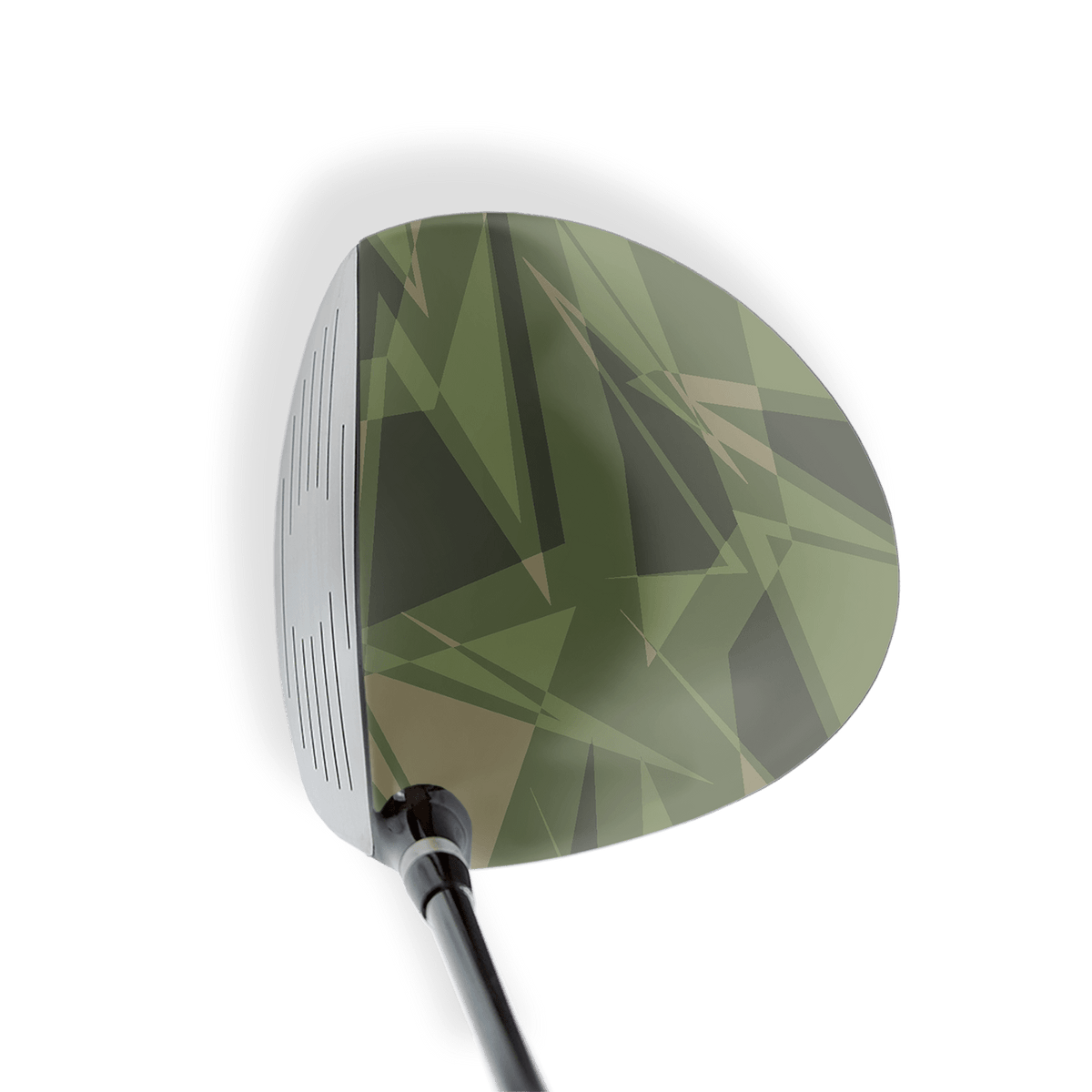 Driver Right Handed Sharp Army Green Vinyl Wrap Skin