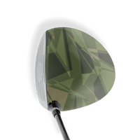 Driver Right Handed Sharp Army Green Vinyl Wrap Skin