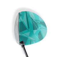 Driver Right Handed Sharp Elite Tiffany Blue Vinyl Wrap Skin