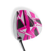 Driver Right Handed Sharp Magenta Tiger Vinyl Wrap Skin