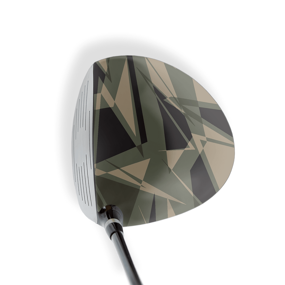 Driver Right Handed Sharp Militant Green Vinyl Wrap Skin