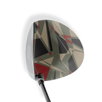 Driver Right Handed Sharp Militant Red Vinyl Wrap Skin