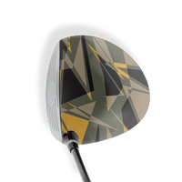 Driver Right Handed Sharp Militant Yellow Vinyl Wrap Skin