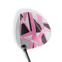 Driver Right Handed Sharp Pink Tiger Vinyl Wrap Skin
