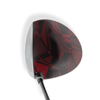Driver Right Handed Sharp Vampire Red Vinyl Wrap Skin