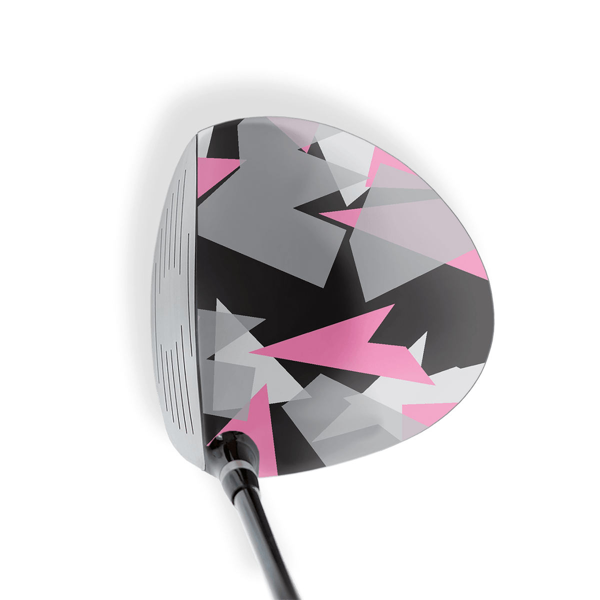Driver Right Handed Shattered Pink Tiger Vinyl Wrap Skin
