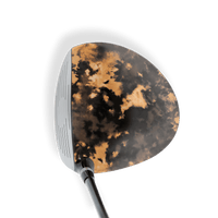Driver Right Handed Tie Dye Bleached Black Vinyl Wrap Skin