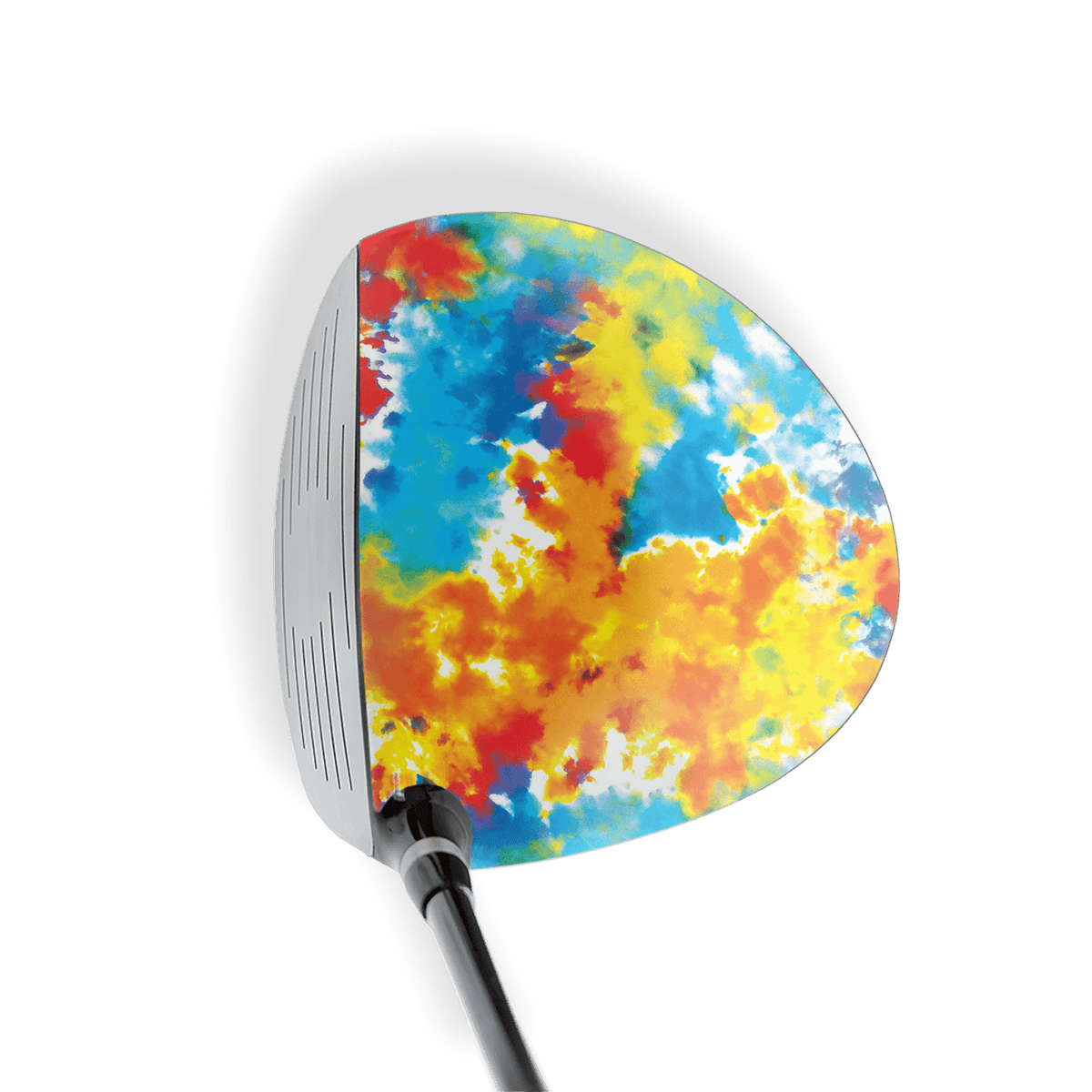 Driver Right Handed Tie Dye Coral Reef Vinyl Wrap Skin