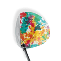 Driver Right Handed Tie Dye Jungle Fever Vinyl Wrap Skin
