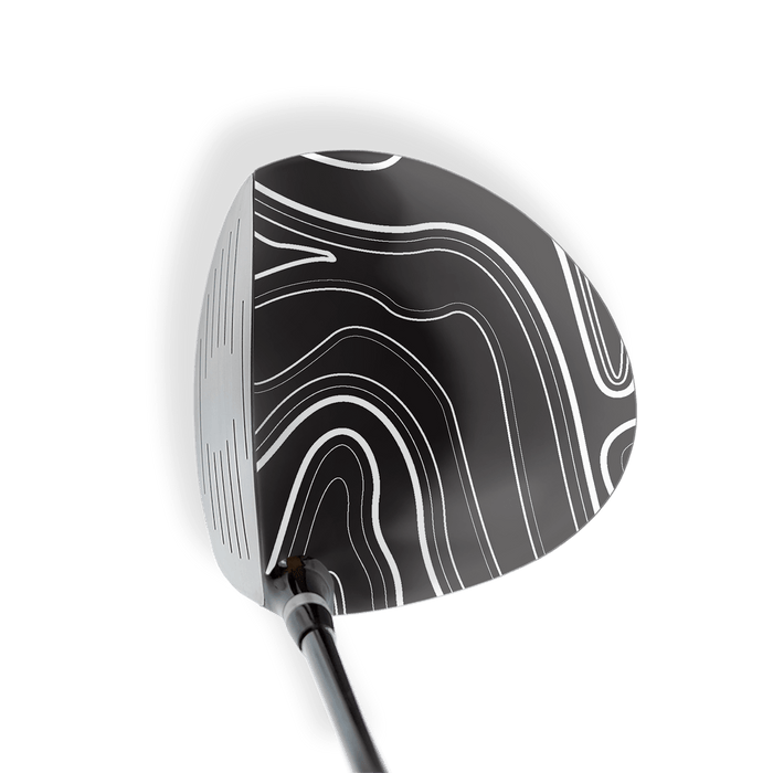 Driver Right Handed Topographic Black Vinyl Wrap Skin