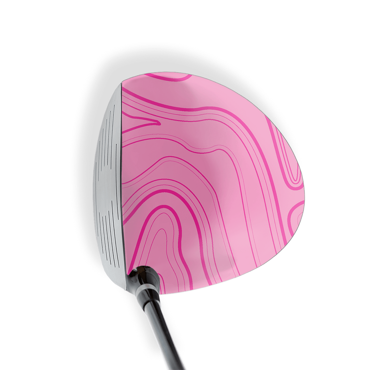 Driver Right Handed Topographic Pink Vinyl Wrap Skin