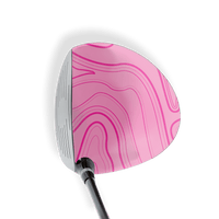 Driver Right Handed Topographic Pink Vinyl Wrap Skin
