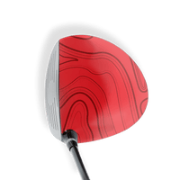 Driver Right Handed Topographic Red Vinyl Wrap Skin
