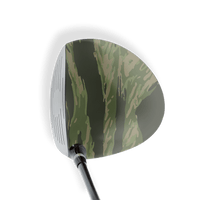 Driver Right Handed Vietnam Tiger Stripe Army Green Vinyl Wrap Skin