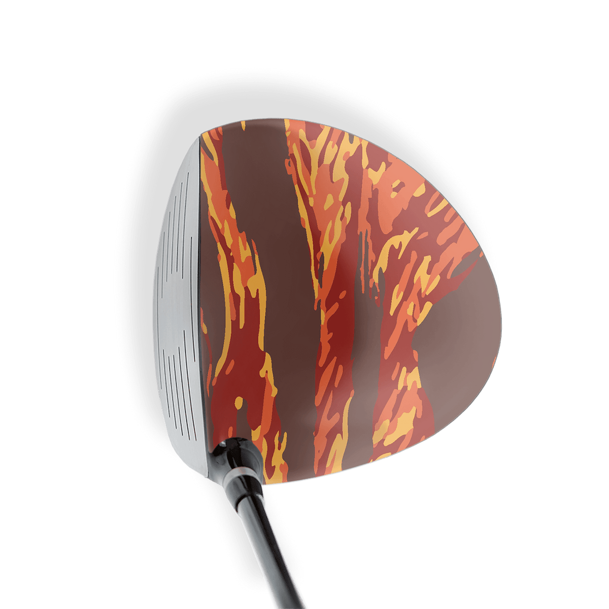 Driver Right Handed Vietnam Tiger Stripe Autumn Vinyl Wrap Skin