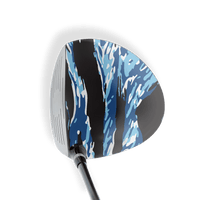 Driver Right Handed Vietnam Tiger Stripe Baby Blue Vinyl Wrap Skin