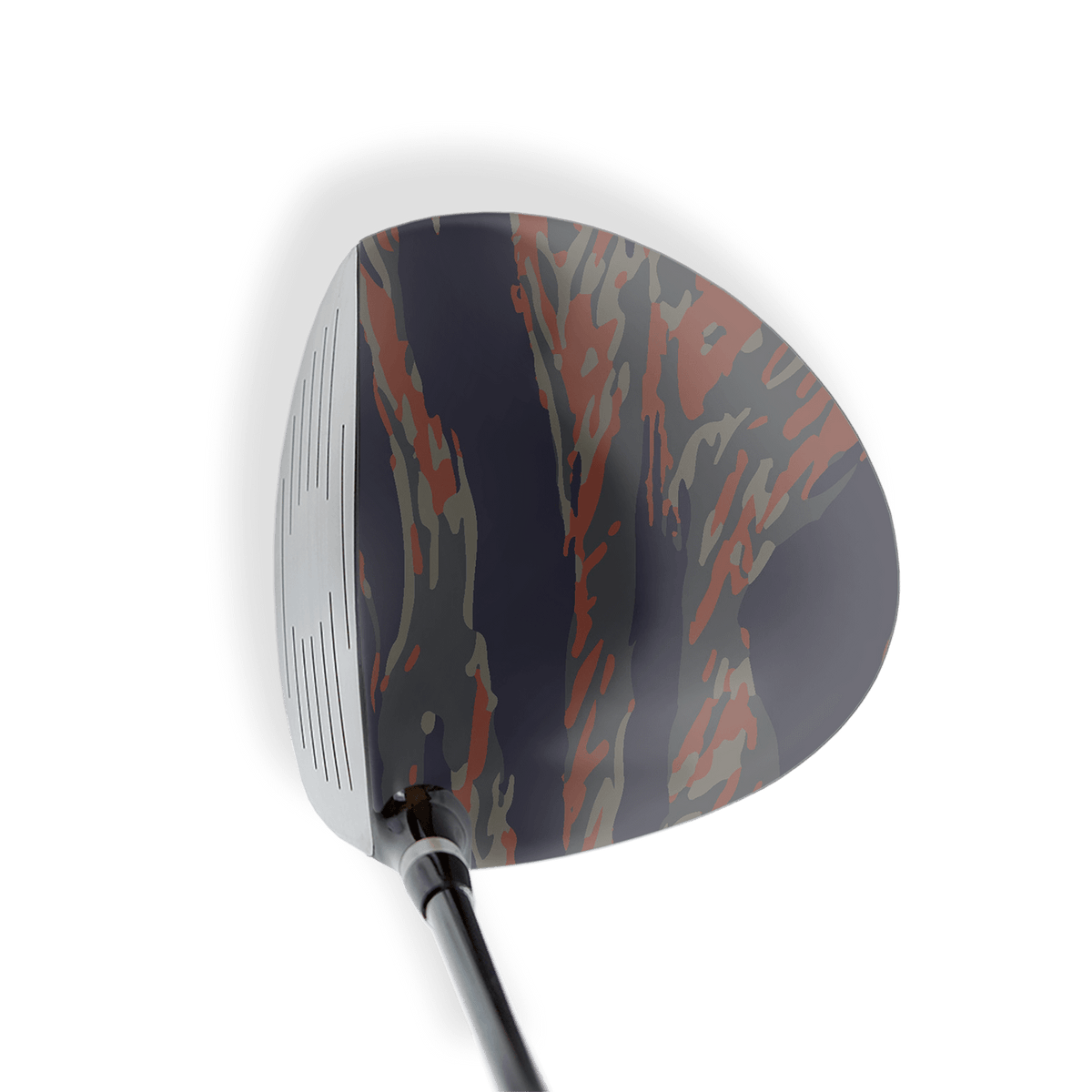 Driver Right Handed Vietnam Tiger Stripe Blue Copper Vinyl Wrap Skin