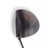 Driver Right Handed Vietnam Tiger Stripe Blue Copper Vinyl Wrap Skin
