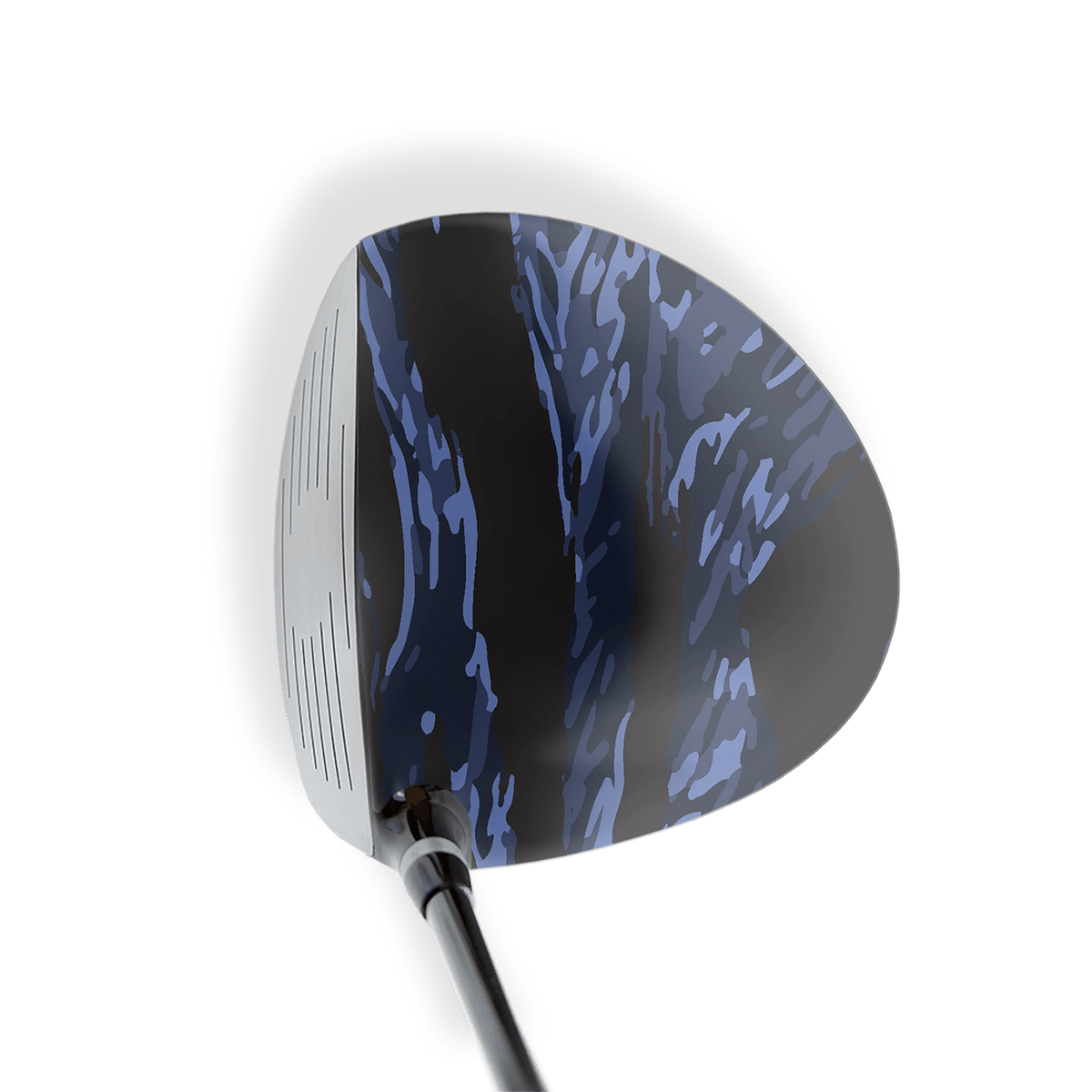 Driver Right Handed Vietnam Tiger Stripe Blue Midnight Vinyl Wrap Skin