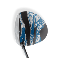Driver Right Handed Vietnam Tiger Stripe Blue Tiger Vinyl Wrap Skin