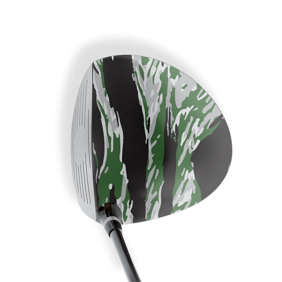 Driver Right Handed Vietnam Tiger Stripe Green Tiger Vinyl Wrap Skin
