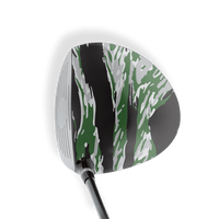 Driver Right Handed Vietnam Tiger Stripe Green Tiger Vinyl Wrap Skin