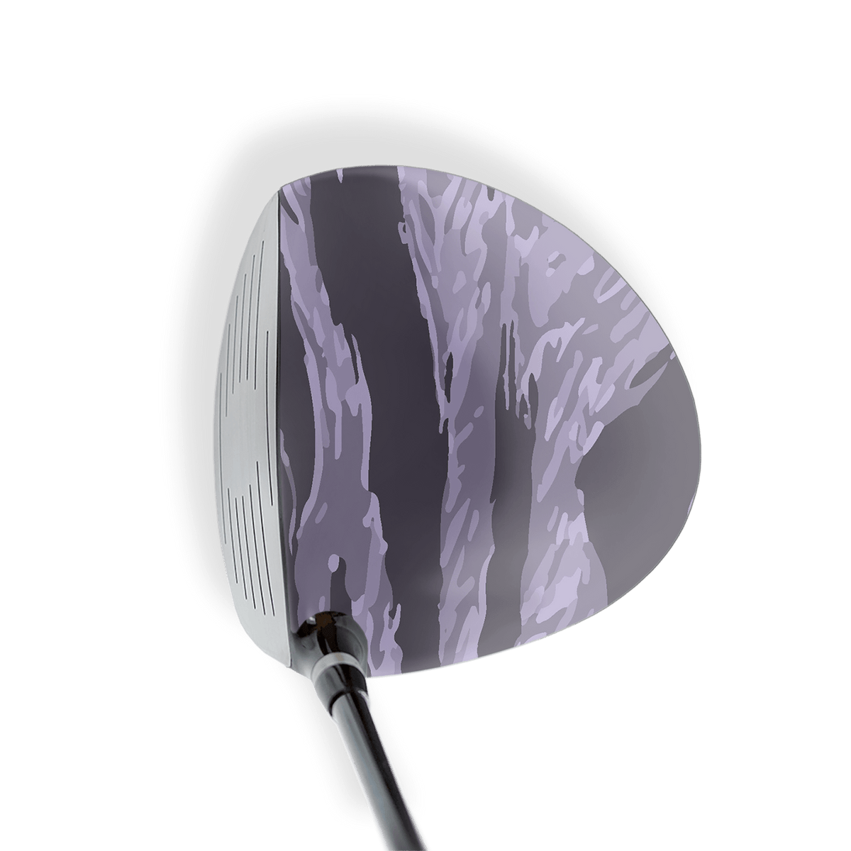 Driver Right Handed Vietnam Tiger Stripe Lilac Vinyl Wrap Skin