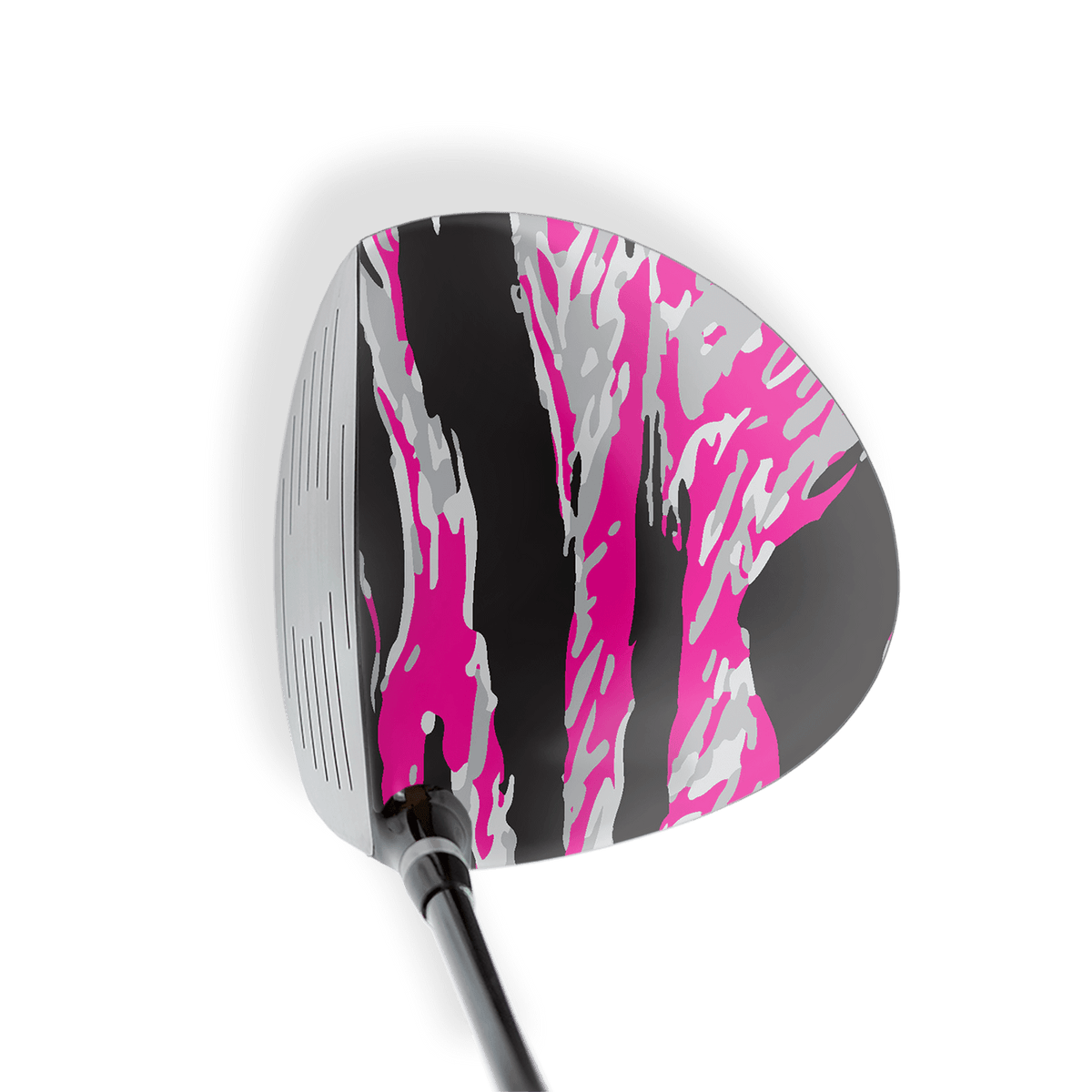 Driver Right Handed Vietnam Tiger Stripe Magenta Tiger Vinyl Wrap Skin