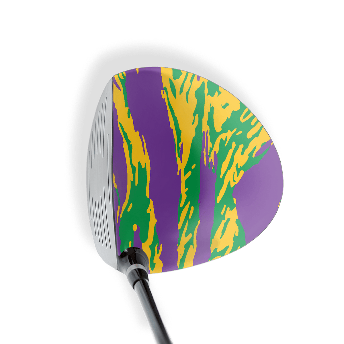 Driver Right Handed Vietnam Tiger Stripe Mardi Gras Vinyl Wrap Skin