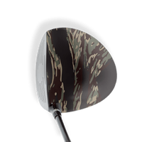 Driver Right Handed Vietnam Tiger Stripe Militant Blood Vinyl Wrap Skin