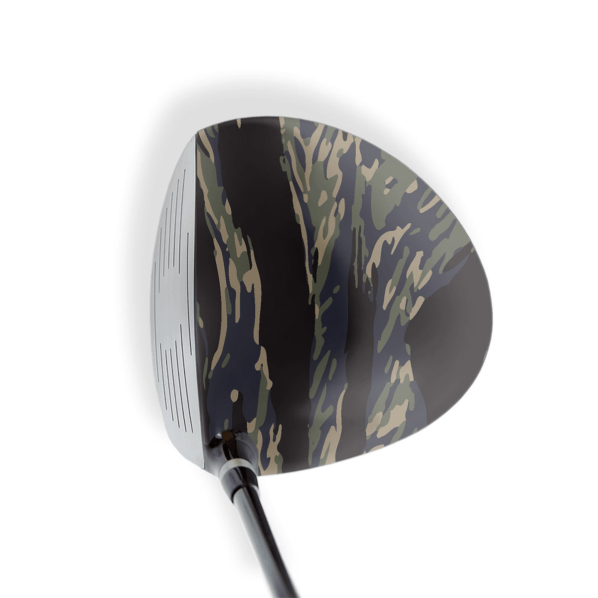 Driver Right Handed Vietnam Tiger Stripe Militant Blue Vinyl Wrap Skin