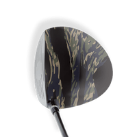 Driver Right Handed Vietnam Tiger Stripe Militant Blue Vinyl Wrap Skin