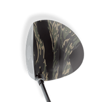 Driver Right Handed Vietnam Tiger Stripe Militant Charcoal Vinyl Wrap Skin