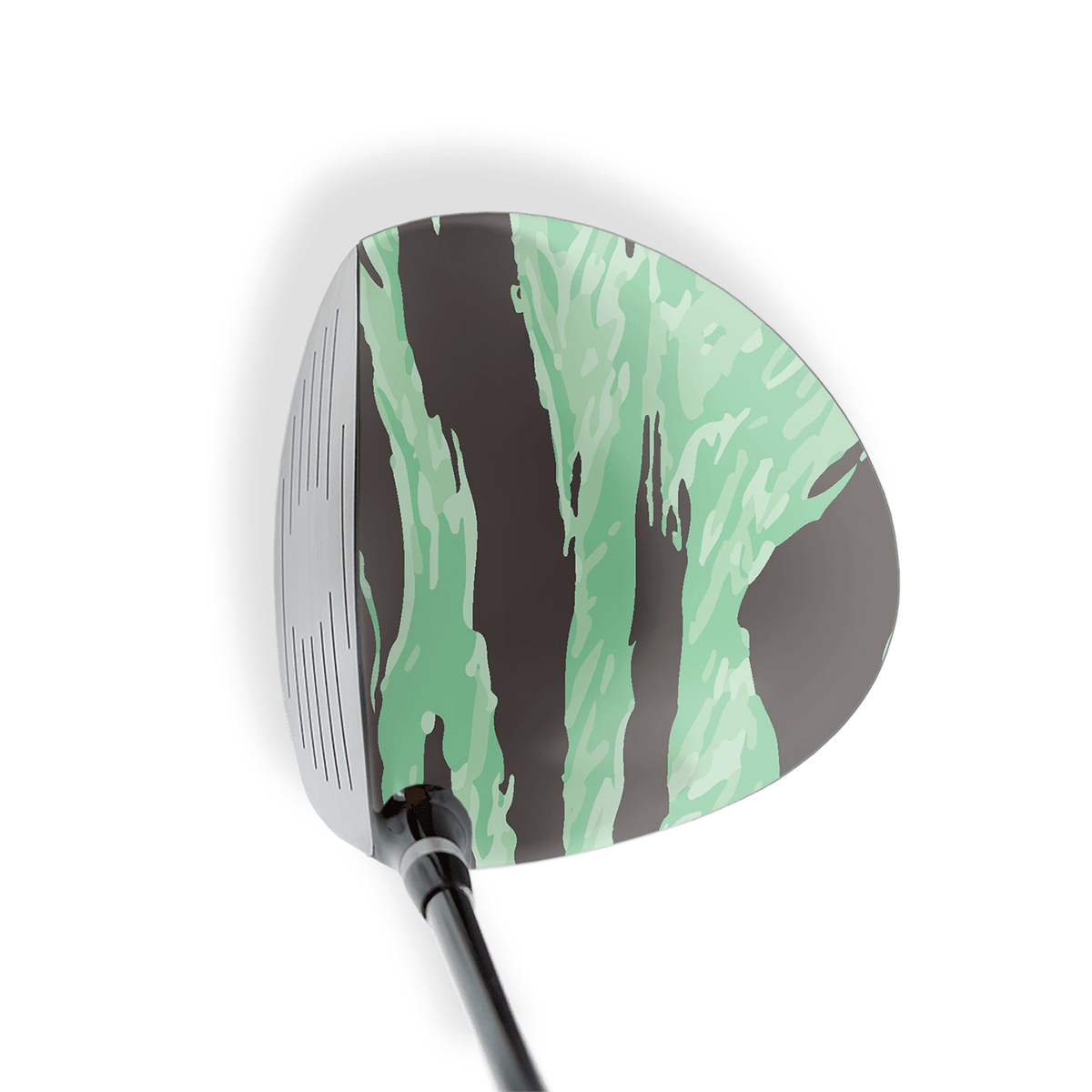 Driver Right Handed Vietnam Tiger Stripe Mint Chocolate Chip Vinyl Wrap Skin