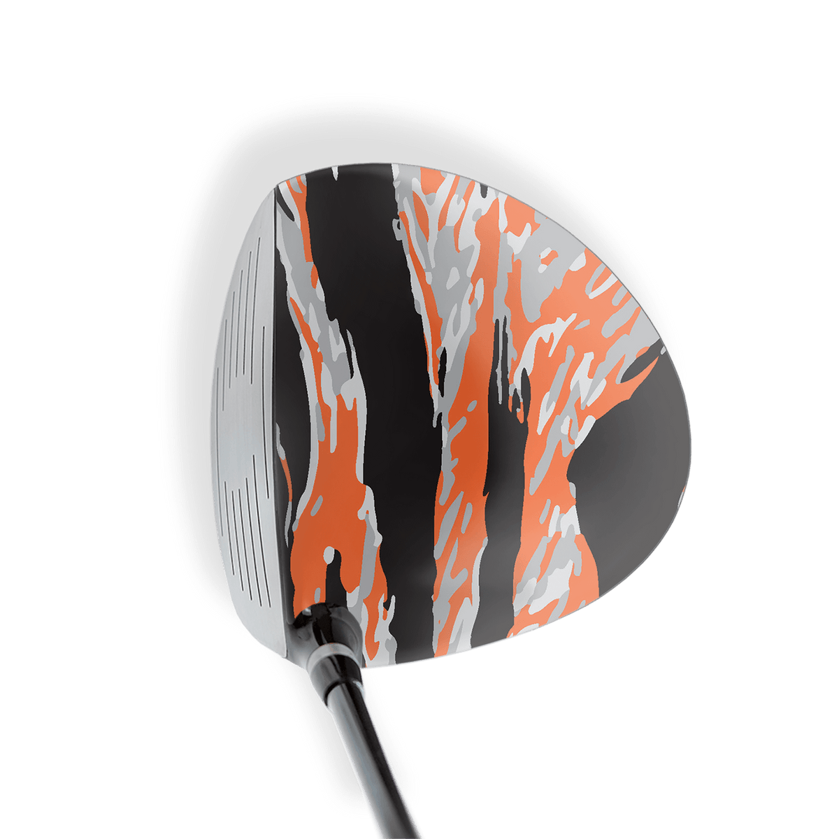 Driver Right Handed Vietnam Tiger Stripe Orange Tiger Vinyl Wrap Skin