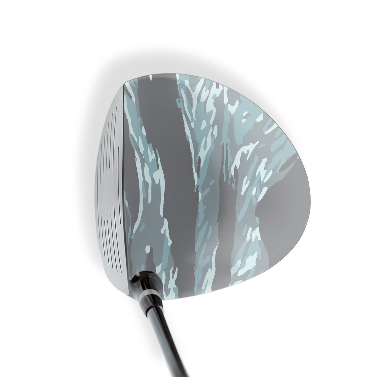 Driver Right Handed Vietnam Tiger Stripe Overcast Vinyl Wrap Skin