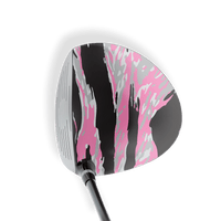 Driver Right Handed Vietnam Tiger Stripe Pink Tiger Vinyl Wrap Skin