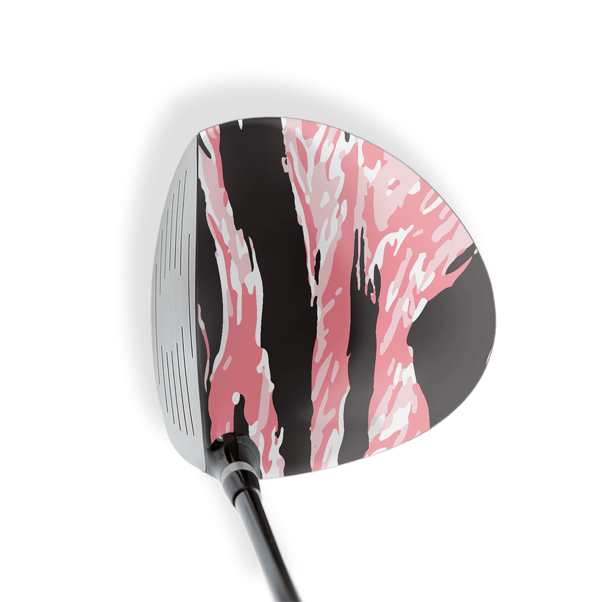 Driver Right Handed Vietnam Tiger Stripe Pink Vinyl Wrap Skin