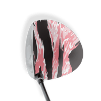 Driver Right Handed Vietnam Tiger Stripe Pink Vinyl Wrap Skin