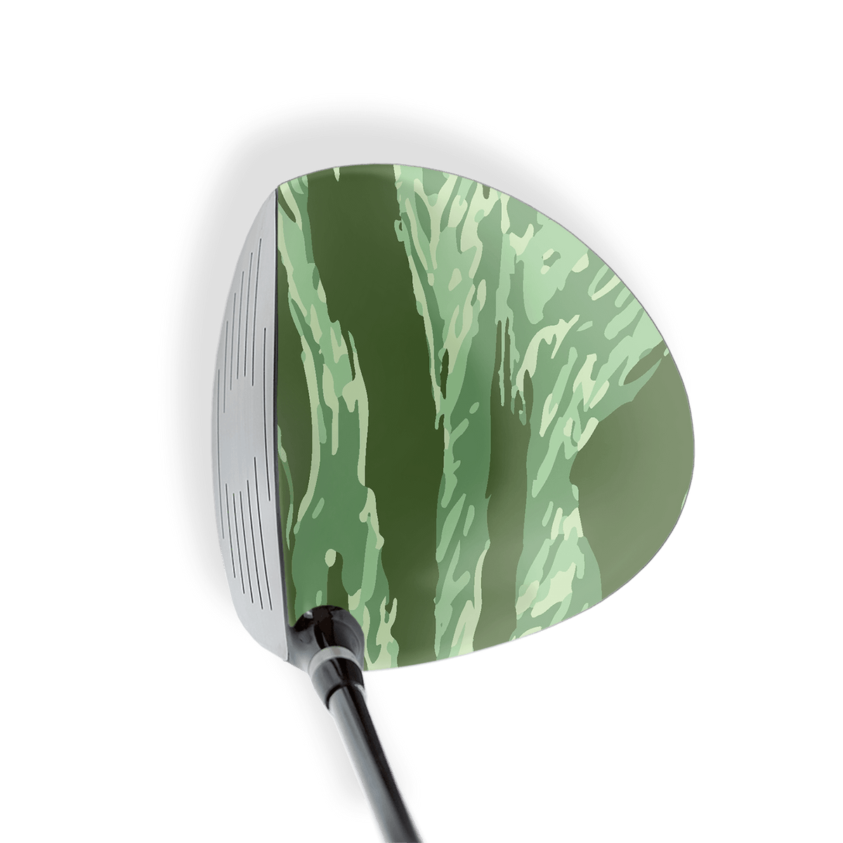 Driver Right Handed Vietnam Tiger Stripe Pistachio Vinyl Wrap Skin