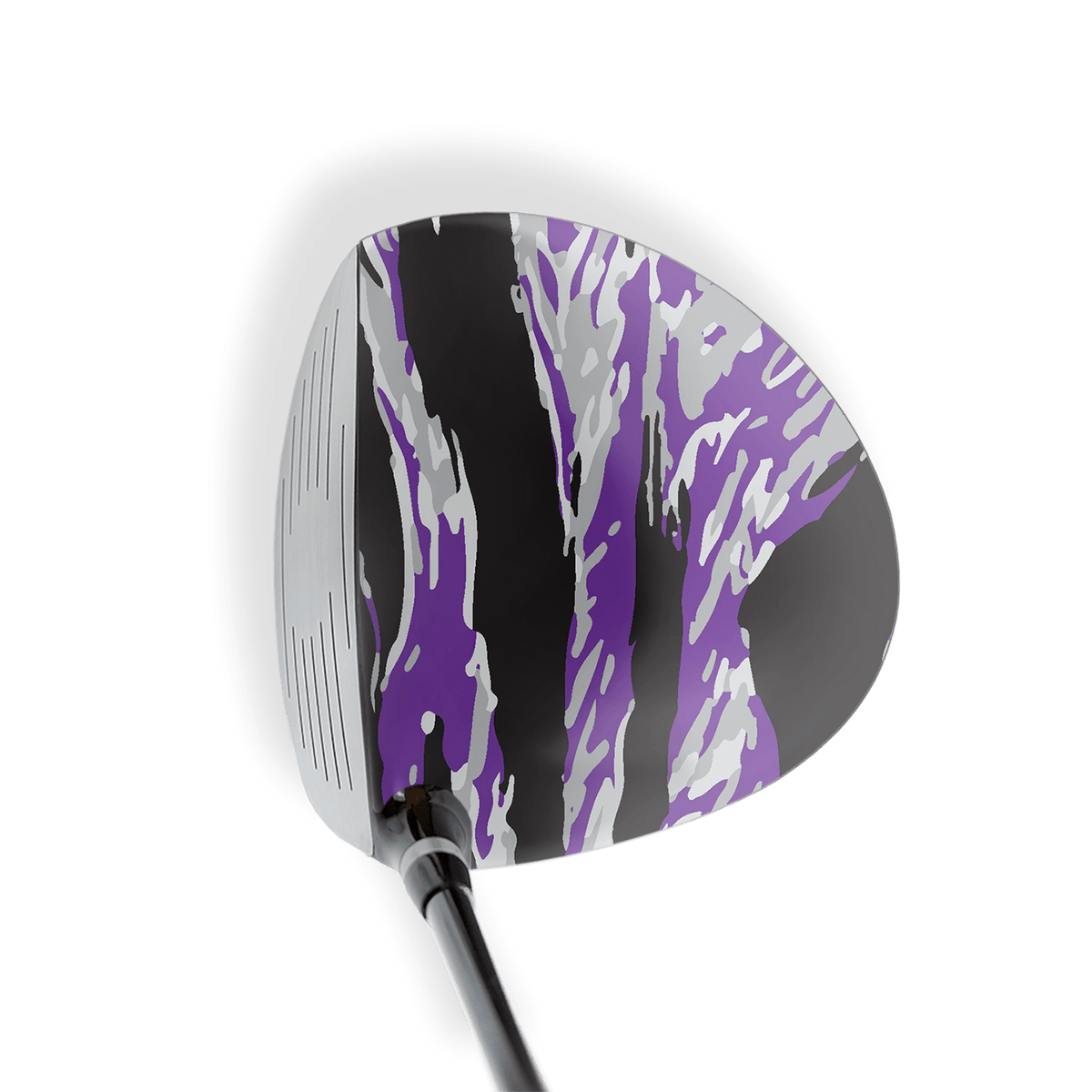 Driver Right Handed Vietnam Tiger Stripe Purple Tiger Vinyl Wrap Skin