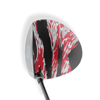 Driver Right Handed Vietnam Tiger Stripe Red Tiger Vinyl Wrap Skin