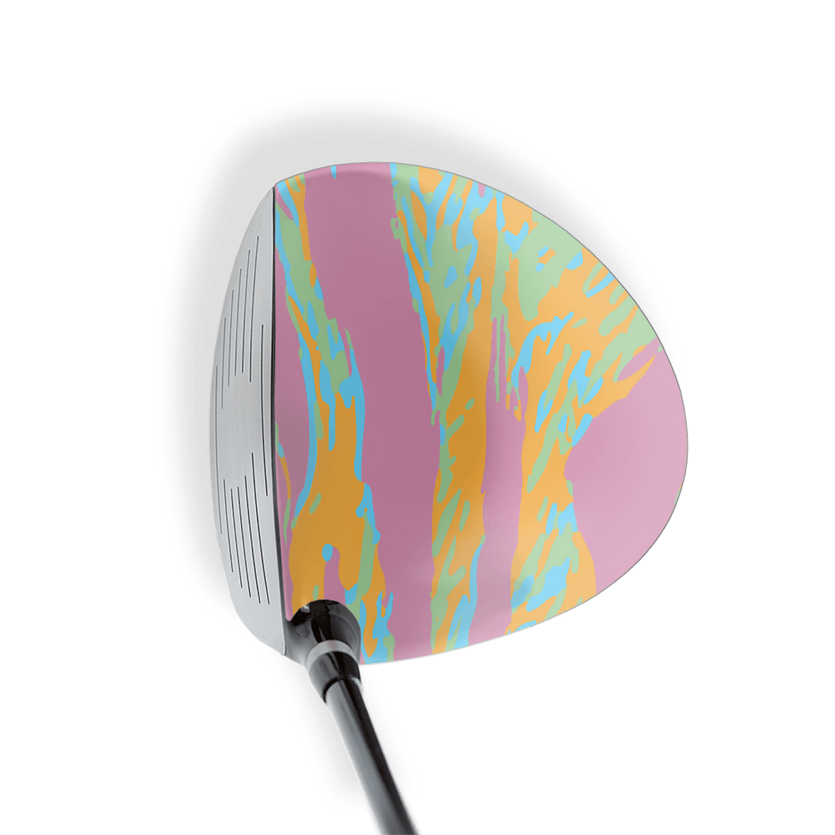 Driver Right Handed Vietnam Tiger Stripe Sherbert Vinyl Wrap Skin