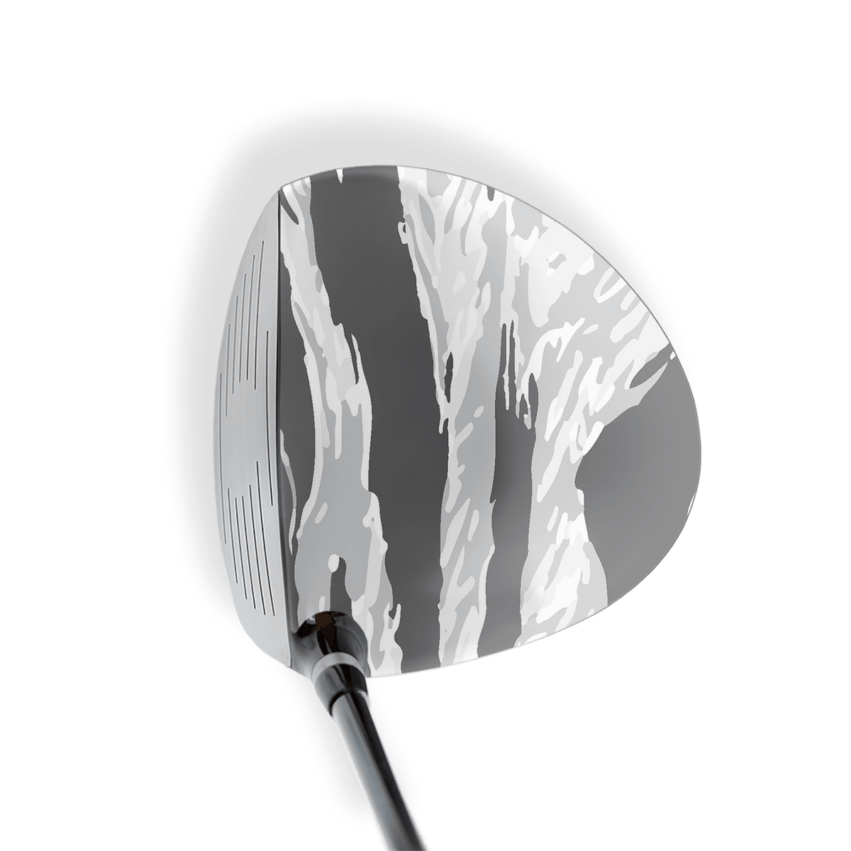 Driver Right Handed Vietnam Tiger Stripe Snow Vinyl Wrap Skin