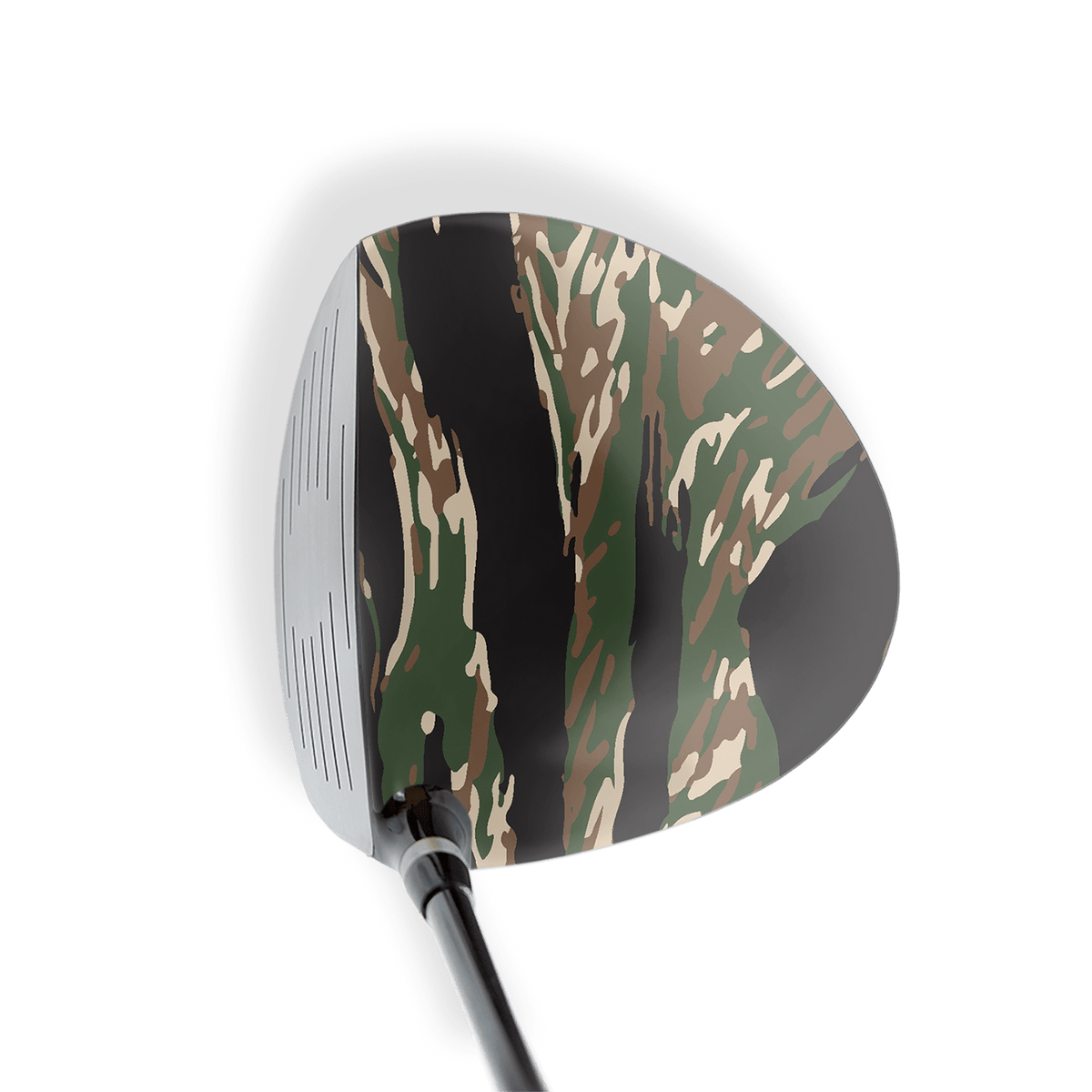 Driver Right Handed Vietnam Tiger Stripe Woodland Vinyl Wrap Skin