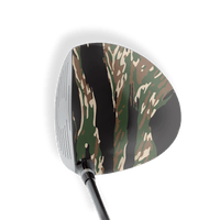 Driver Right Handed Vietnam Tiger Stripe Woodland Vinyl Wrap Skin