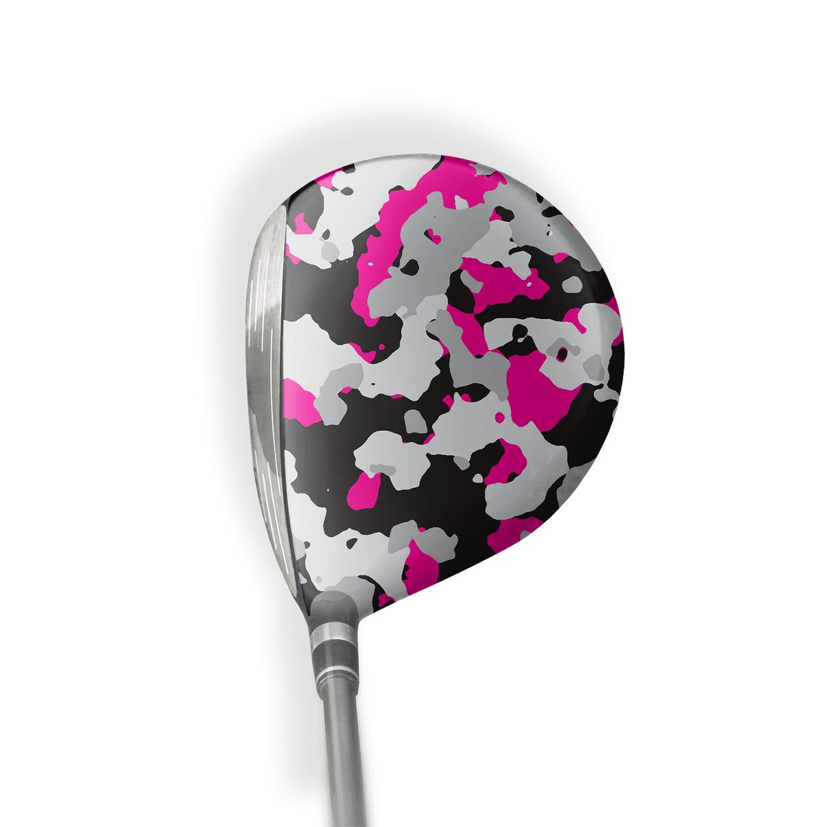 Fairway Wood / Hybrid Right Handed Cumulus Magenta Tiger Vinyl Wrap Skin